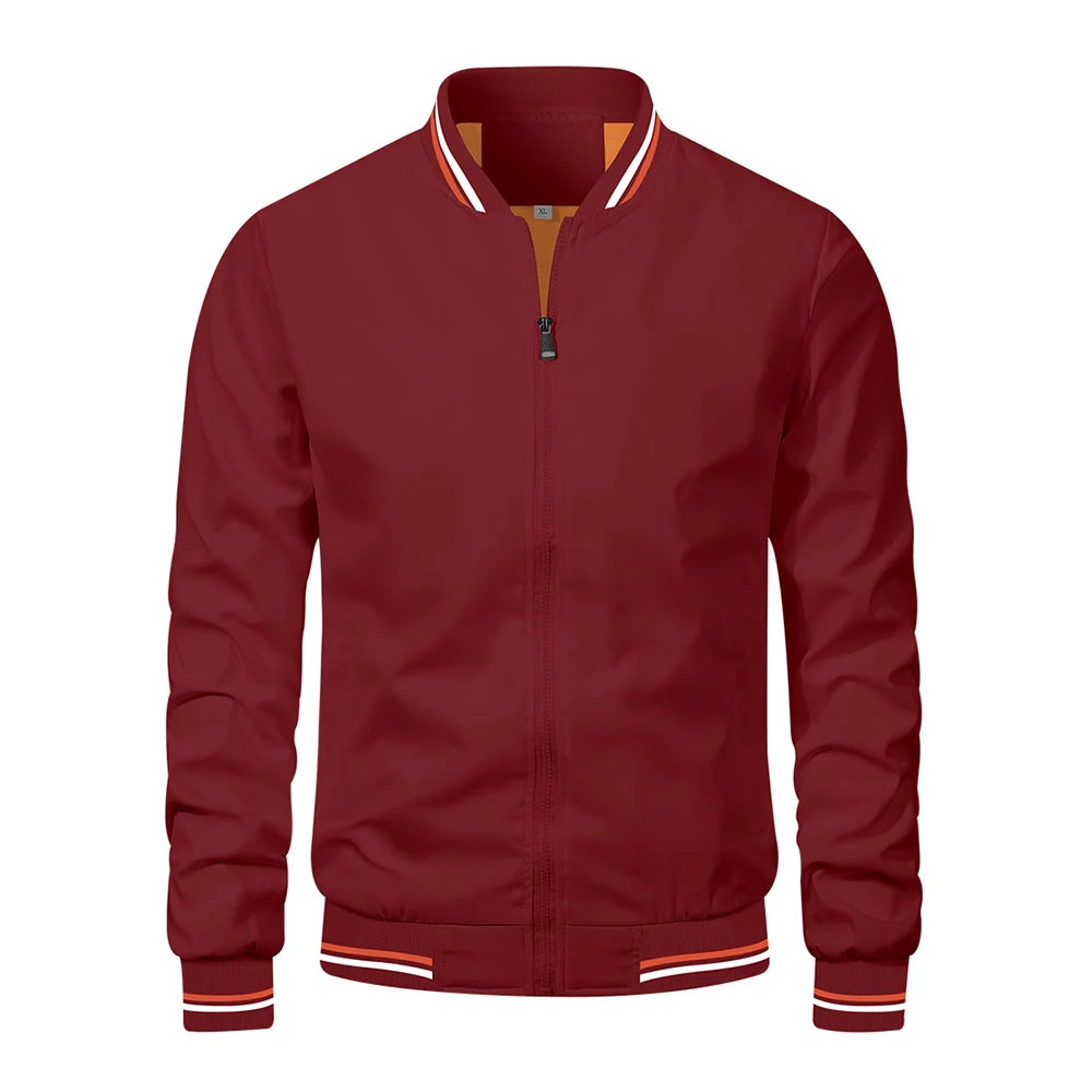 Veste de baseball bomber pour homme