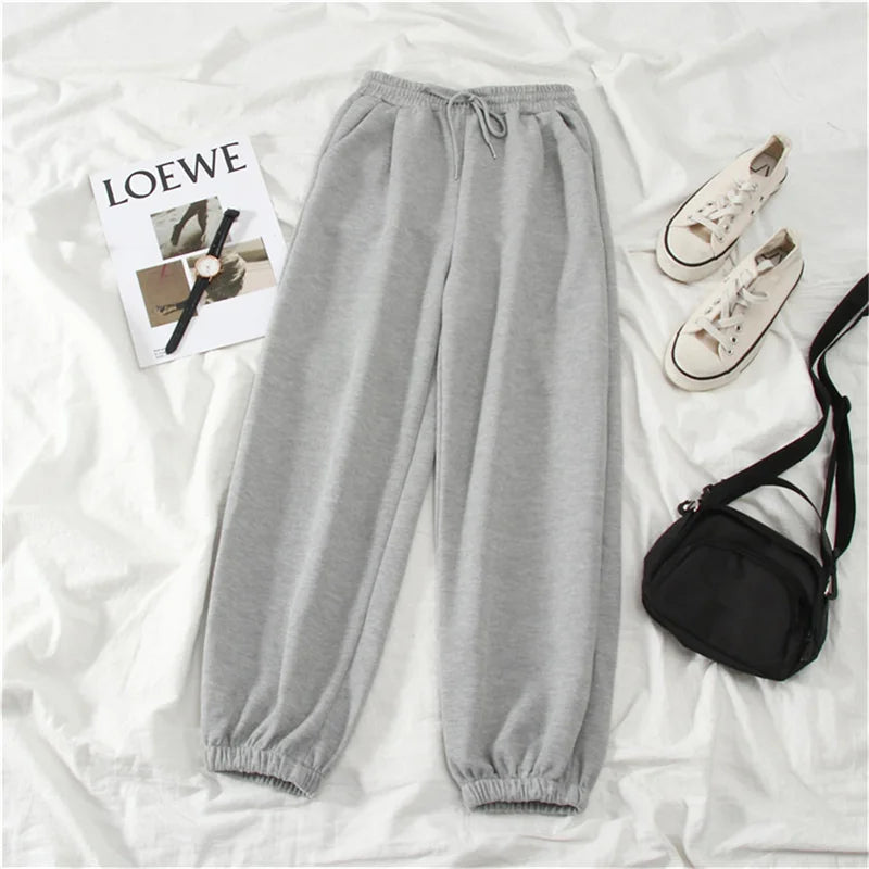 Oversized-Sweatpants für Damen – High-Waist-Streetwear-Sporthose