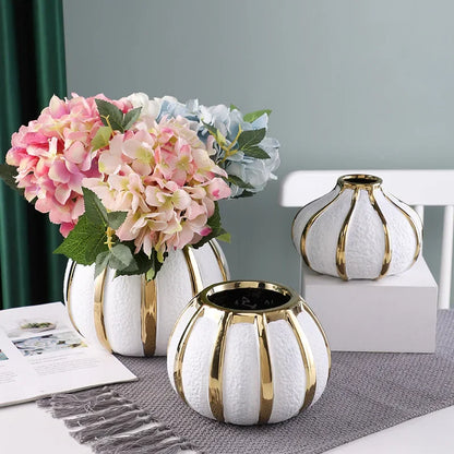 Platinum Vase Simple Home Decoration Flowerpot