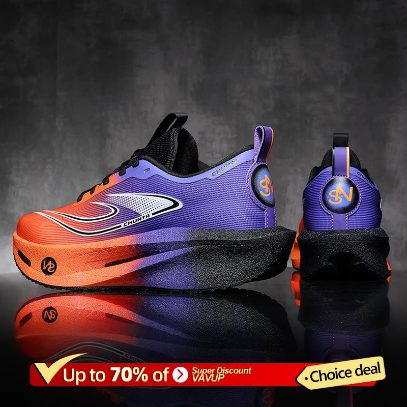 Chaussures de marathon à plaques de carbone