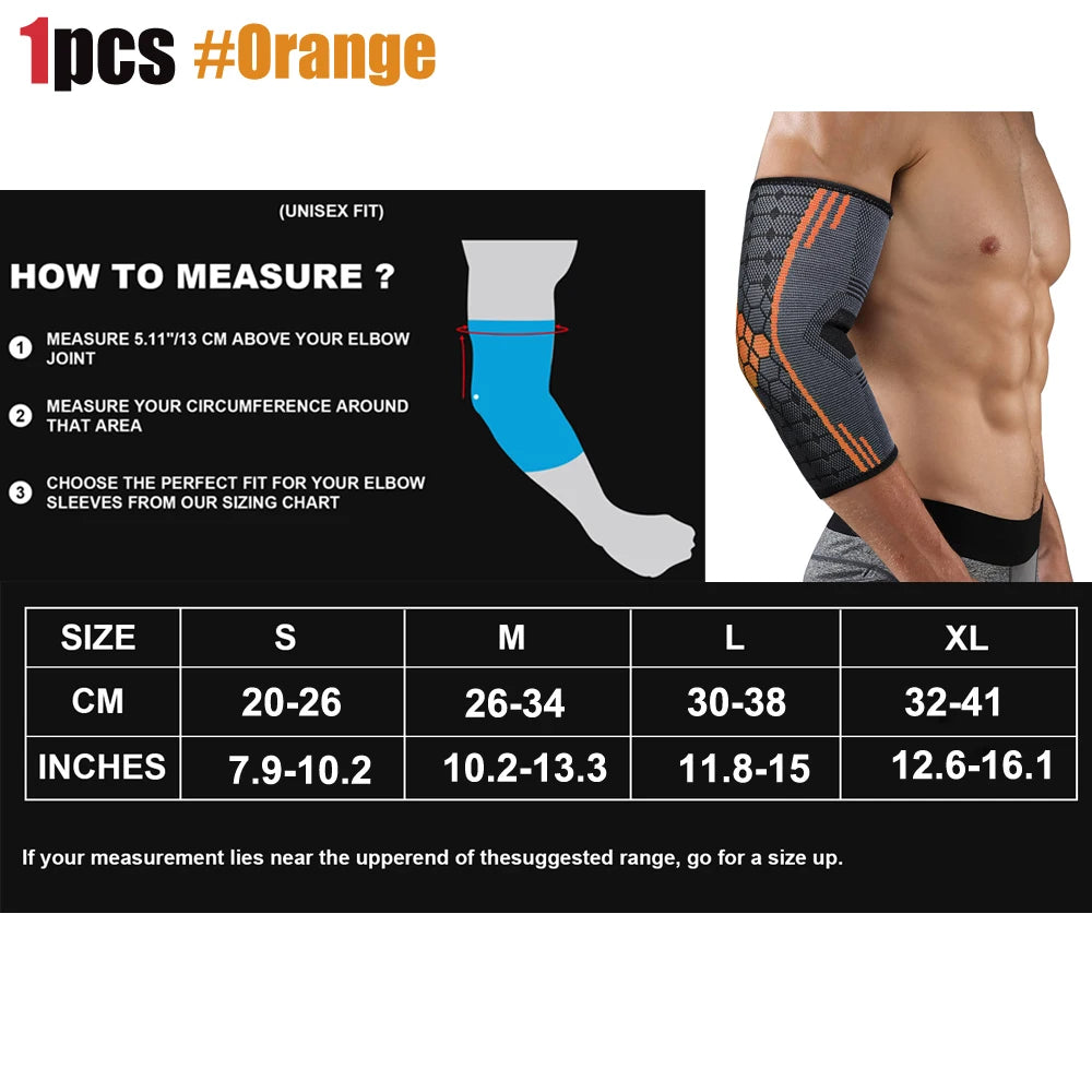 Therapeutische Ellbogen-Kompressionsbandage – Verstellbarer Riemen zur Schmerzlinderung und Stabilisierung