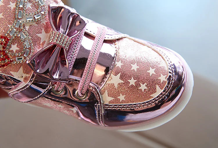Leuchtende Kinder-Sneaker für Frühling und Herbst – LED-Schuhe 