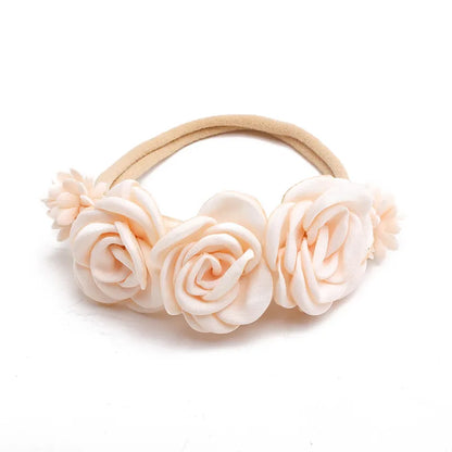 3pcs/set Baby Headwear Hairbands Elastic flower