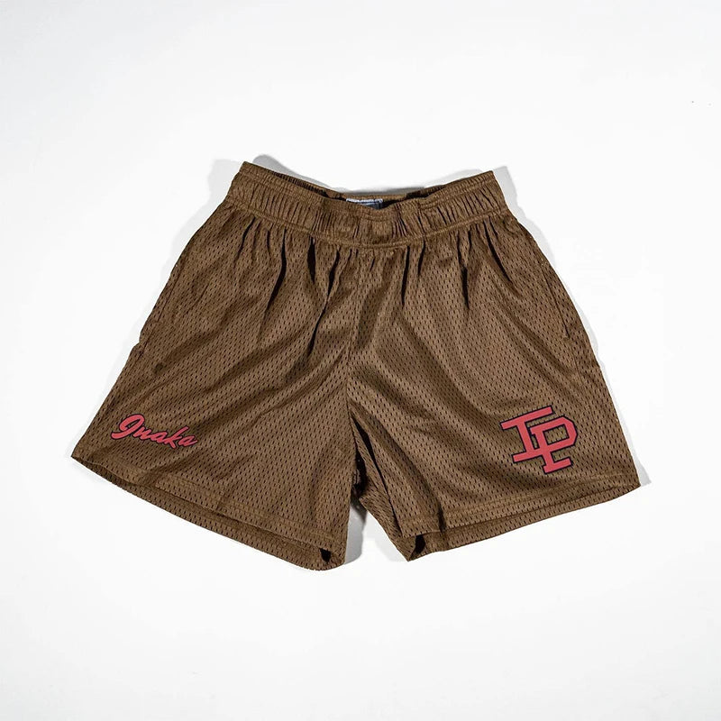Short de sport homme à séchage rapide – Short de gym classique en mesh pour l'entraînement et le basketball