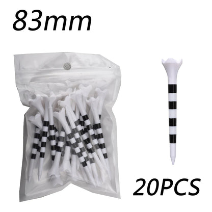 Colored Golf Tee - Durable Four-fork Plastic Golf Tee Set