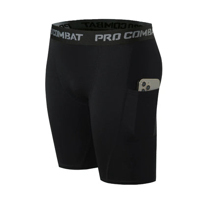 Quick-Dry Compression Shorts for Men's