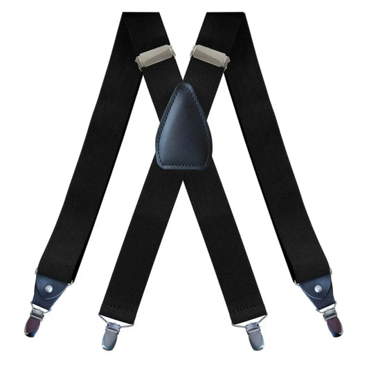 Herren-Hosenträger – X-back 4 Clips verstellbare elastische Hosenträger