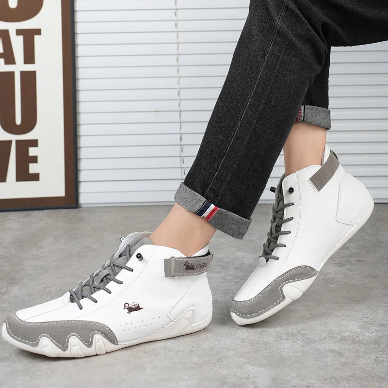 Man Lace-Up Fashion sneakers