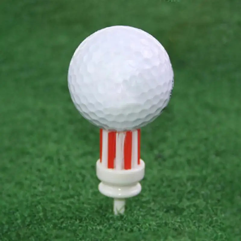 Unbreakable Brush Golf Tees – Low Friction Plastic Tee