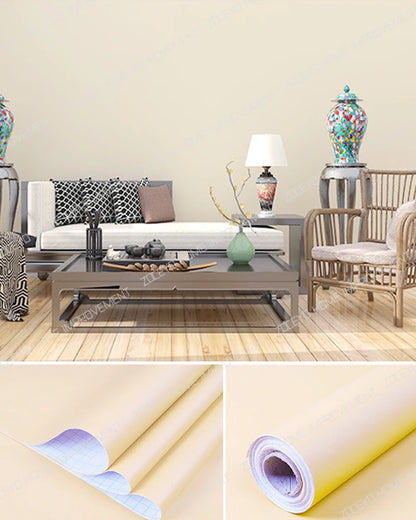 Decorative Wall Paper Furniture Renovation Stickers Kitchen Cabinet Waterproof Wallpaper.