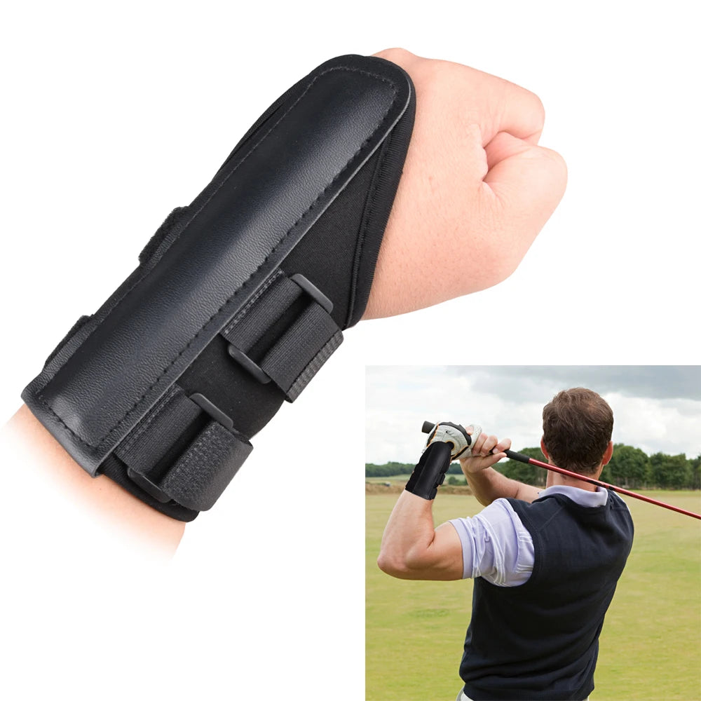 Golf Swing Wrist Brace Training Aid – Correct Swing Alignment Trainer Band