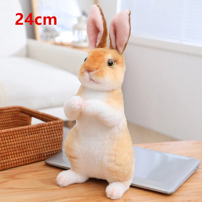 Realistic Interactive Plush Bunny Rabbit Toy