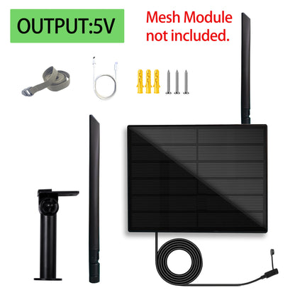 Outdoor Waterproof Wall Standing Solar Panel