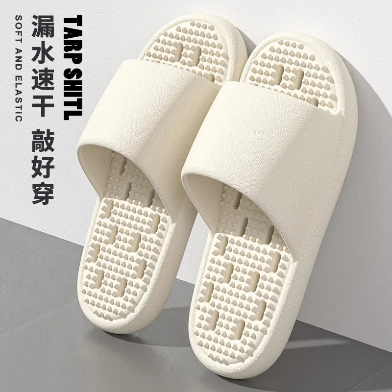 Unisex Breathable Cooling Anti-Slip Bathroom Slippers