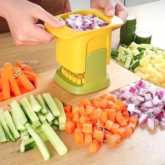 Versatile Veggie Chopper, Onion Dicer, French Fries Slicer