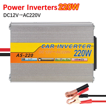 220W USB Port Portable Solar Power Inverter