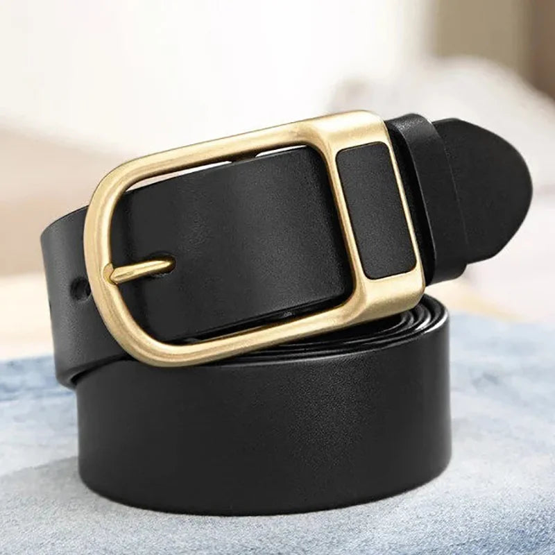 Ceinture de cowboy en cuir de haute qualité pour hommes