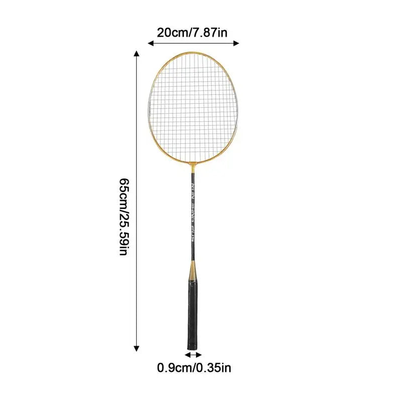 Lightweight Professional Badminton Set