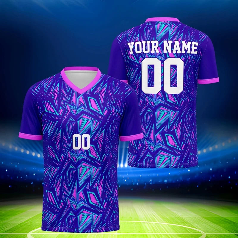 Men's Breathable Sublimation Soccer Jersey