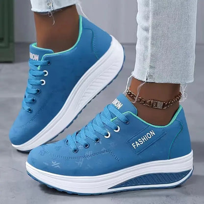 Women’s Platform Sneakers – Chunky Thick Sole Wedge Walking Shoes