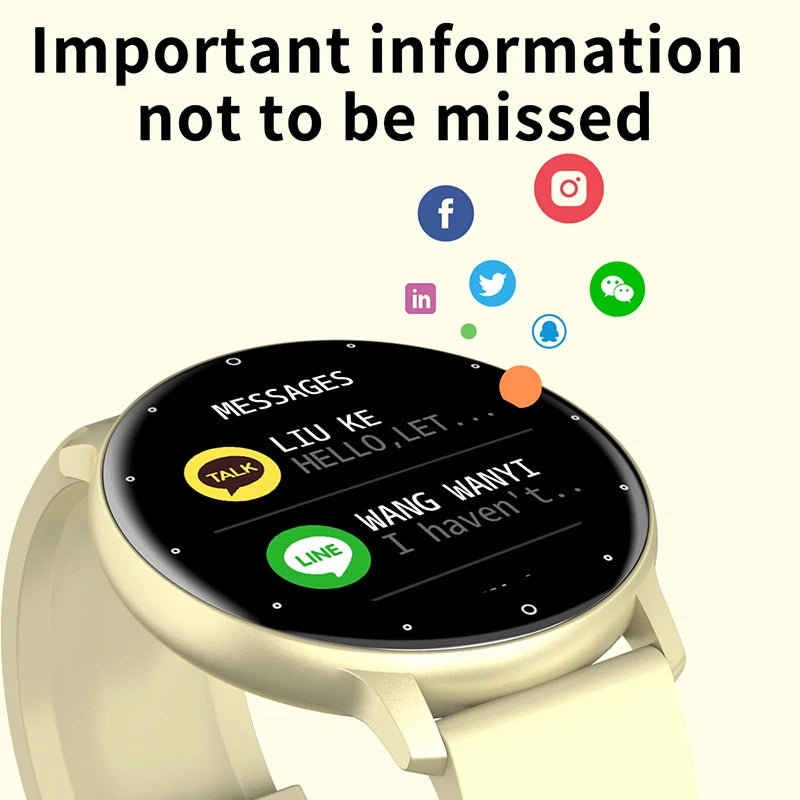 Smart Fitness Watch for Men & Women