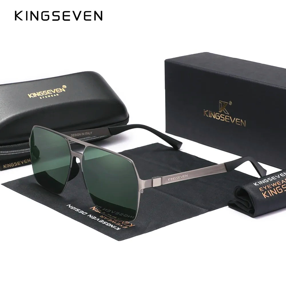 Herren-UV400-Retro-polarisierte Sonnenbrille