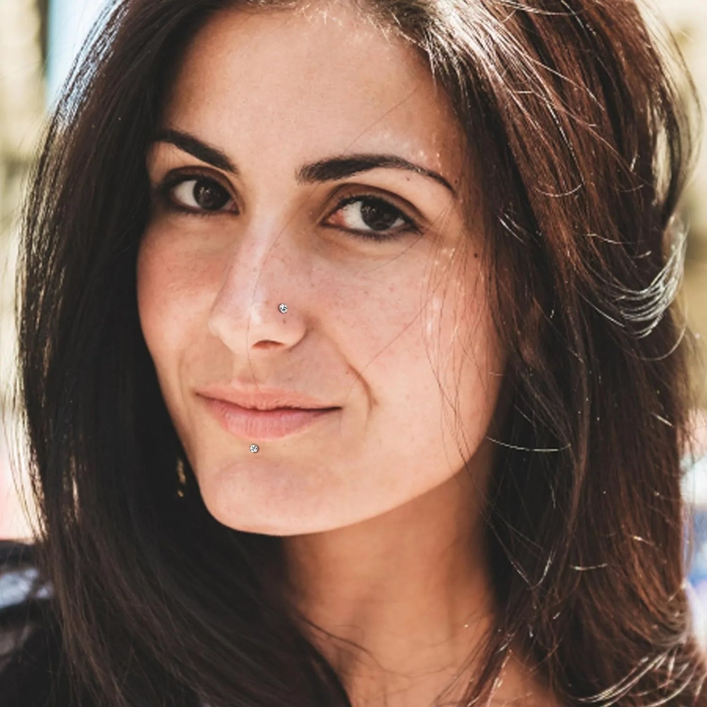 Nasenpiercingring aus 22G Edelstahl – Nasenpiercingstift aus Chirurgenstahl