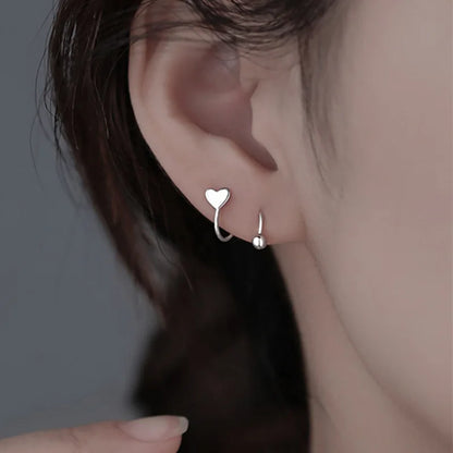 Stainless Steel Bone Rotating Women's Earrings