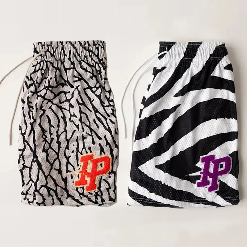 Short de sport homme à séchage rapide – Short de gym classique en mesh pour l'entraînement et le basketball