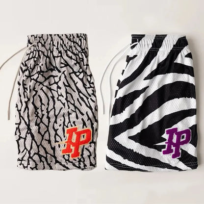 Short de sport homme à séchage rapide – Short de gym classique en mesh pour l'entraînement et le basketball