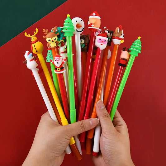 Christmas Cartoon Gel Pen Set