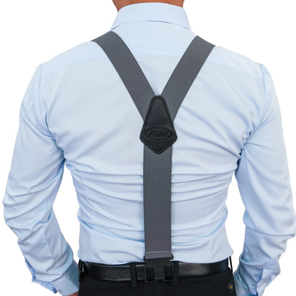 Men's Perry Elastic Hook Suspender  - Adjustable Suspenders