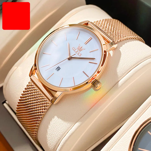 Ultra Thin Watch - Man Waterproof Date Quartz Wrist Watch
