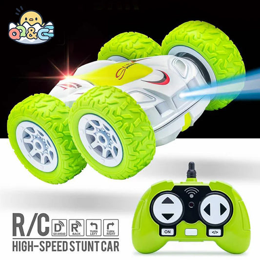 2.4GHz Mini RC Stunt Car with Double-Sided Flips