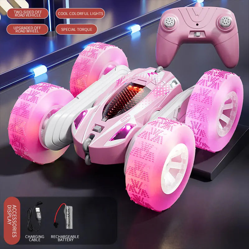 Doppelseitiges Flip-RC-Stunt-Auto