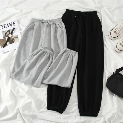 Oversized-Sweatpants für Damen – High-Waist-Streetwear-Sporthose