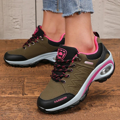 Chaussures de randonnée légères et respirantes à plateforme pour femmes