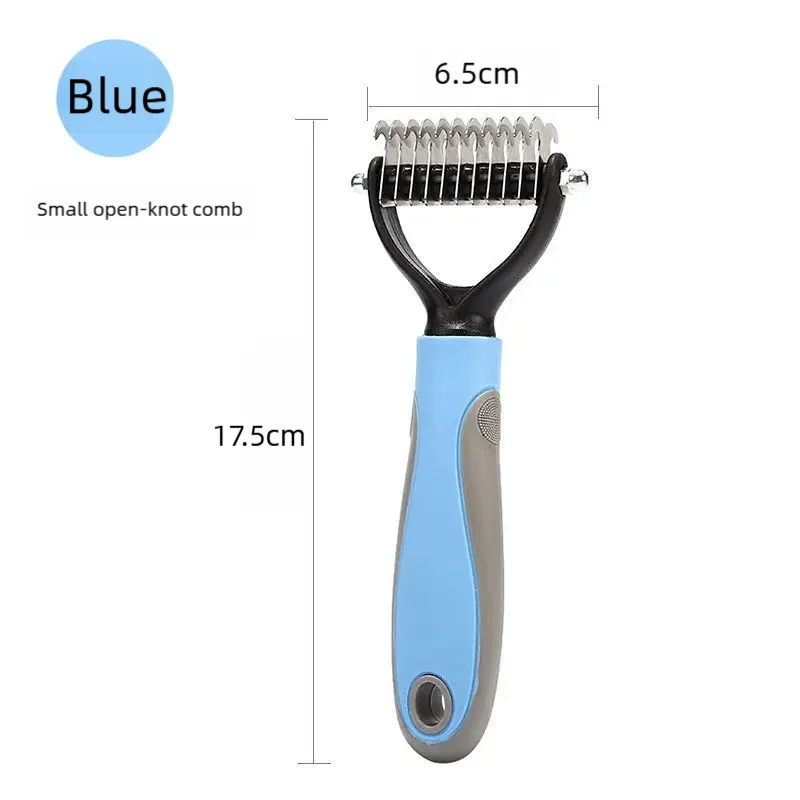 Deshedding Tangled Fur Cutting Groomi Dog Brush