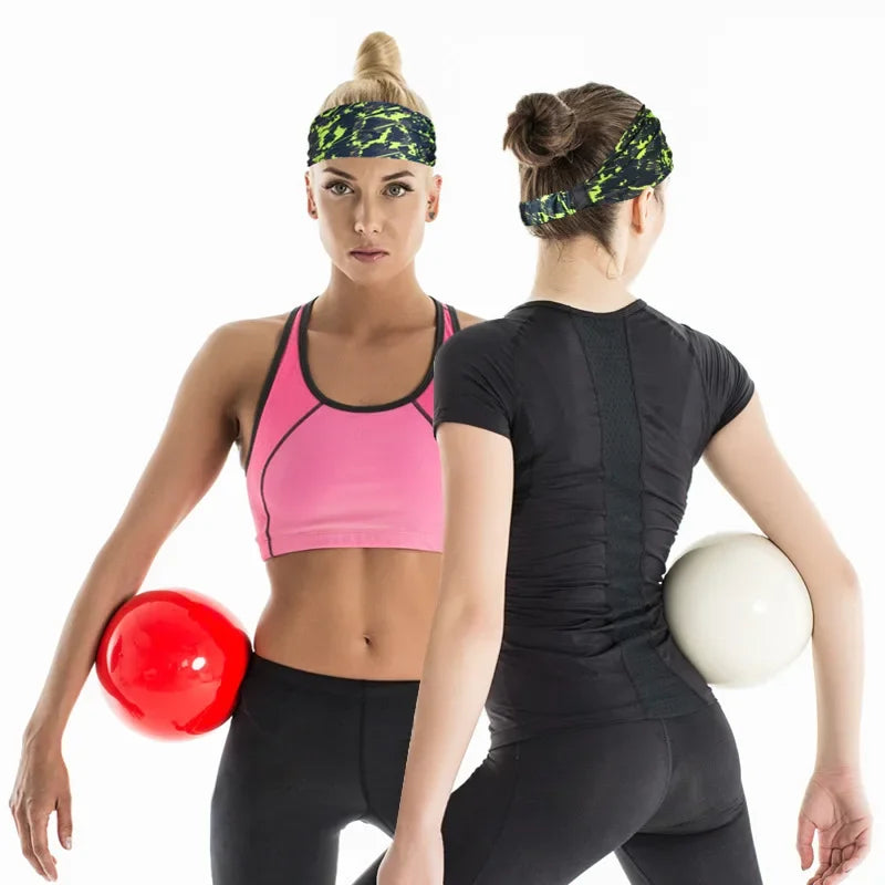 Stretchy Sports Headbands for Yoga and Fitness