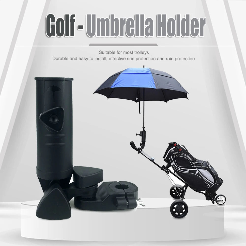 Supports de parapluie universels pour chariot de golf à 3 roues