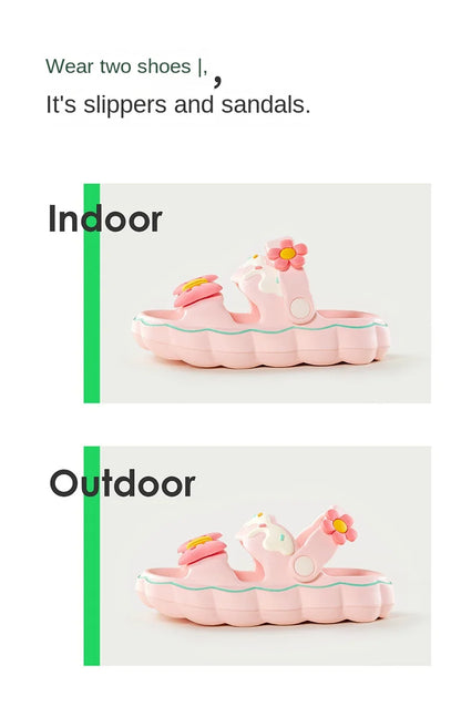 Non-Slip Children's Beach Slippers