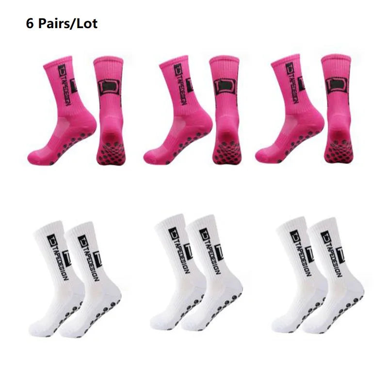 Mid-Calf Anti-Slip Sports Socks for Men