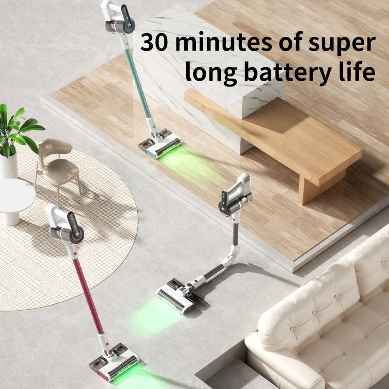 Aspirateur avec affichage LED