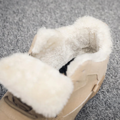 Warm Fur Men Ankle Comfortable Loafers
