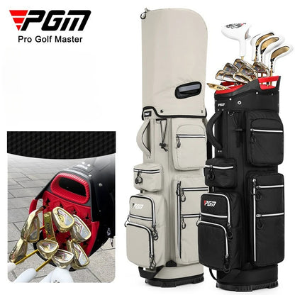 PGM QB166 : Sac de golf standard léger avec porte-club fixe