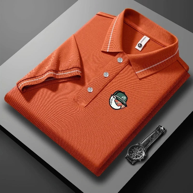 Men's Summer Button Short Sleeve Collar Shirt