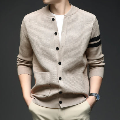 Men's Warm Knitted Cardigan Sweater Jacket
