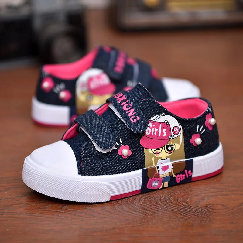 Toddler Flat Canvas Shoes