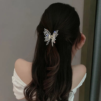 Vintage Butterfly Metal Hair Clips