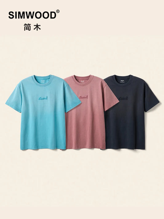 Modisches, lässiges, bedrucktes Rundhals-T-Shirt für Herren